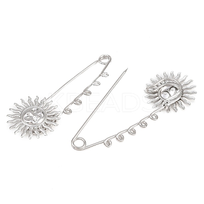 Sun 304 Stainless Steel Safety Pins Brooch Findings SA-CBA098D-13E-P-1