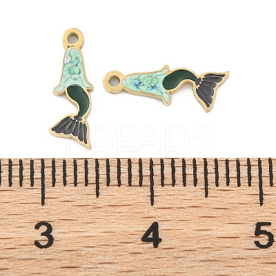 Ion Plating(IP) 304 Stainless Steel Charms STAS-N103-194G-06-1