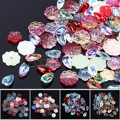 Glass Beads & Charms GLAA-CA0001-01-1