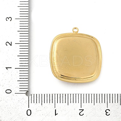Ocean Theme 304 Stainless Steel Enamel Pendants STAS-Q352-03G-A-1