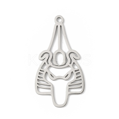 Non-Tarnish 201 Stainless Steel Pendants STAS-K250-05P-1