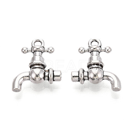 Tibetan Style Alloy Pendants TIBE-N014-30AS-1