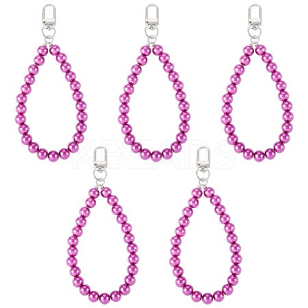 Acrylic Pendant Decorations HJEW-TAC0062-1