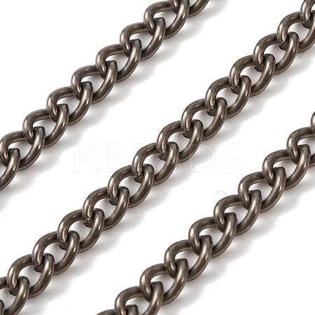 Titanium Curb Chains CHS-A021-01B-1