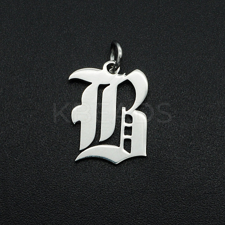 Non-Tarnish 304 Stainless Steel Pendants STAS-R111-JA565-B-1