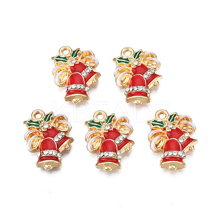 Rack Plating Alloy Enamel Pendants LS-ENAM-N055-143LG-1
