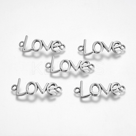 Gift Idea for Valentines Day to Girlfriend Tibetan Style Links connectors X-TIBE-C056-AS-FF-1