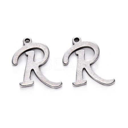 Tarnish Resistant 201 Stainless Steel Charms STAS-R105-R-1