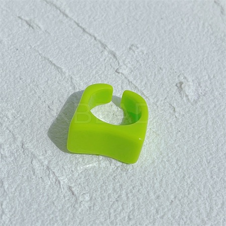 Summer Resin Cuff Rings for Women WG17B75-05-1