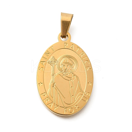 304 Stainless Steel Pendants STAS-K394-04G-08-1