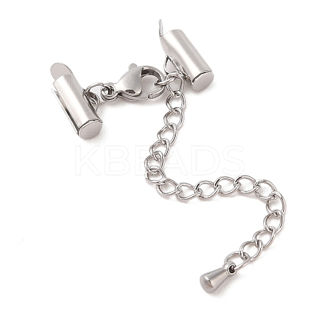 Tarnish Resistant 304 Stainless Steel Curb Chain Extender STAS-M061-05P-01-1