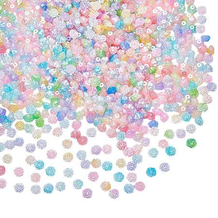 100G ABS Plastic Bead Caps KY-SZ0001-68-1