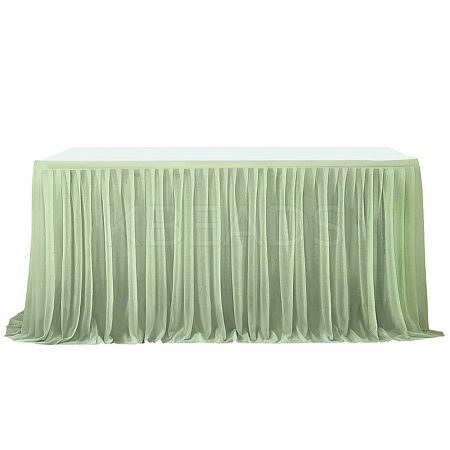 Polyester Table Skirt AJEW-WH20022-20I-1