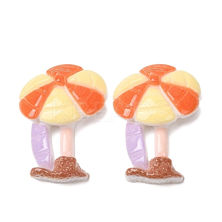 Opaque Resin Cabochons RE-CBA49A8-01-1
