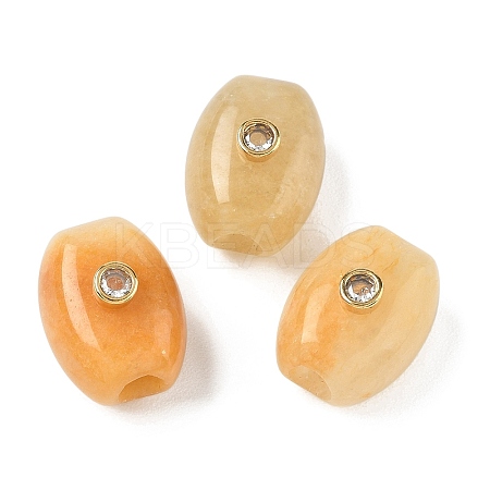 Natural Topaz Jade European Beads GG-CBA105B-02A-G-1