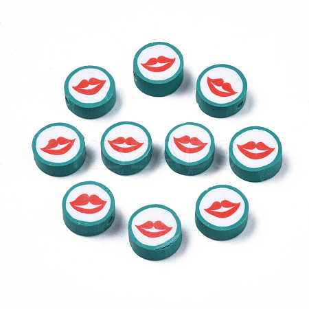 Handmade Polymer Clay Beads CLAY-N011-44A-01-1
