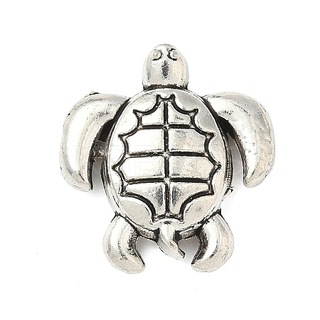 Tibetan Style Alloy Beads TIBEB-L008-02AS-1