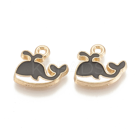 Alloy Enamel Charms ENAM-S115-037A-1