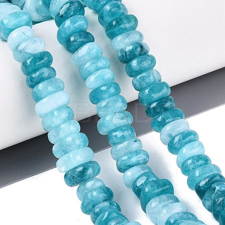 Dyed Natural Quartz Beads Strands G-N359-16A-04-1