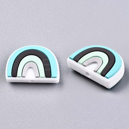 Food Grade Eco-Friendly Silicone Focal Beads LS-SIL-N002-09B-1