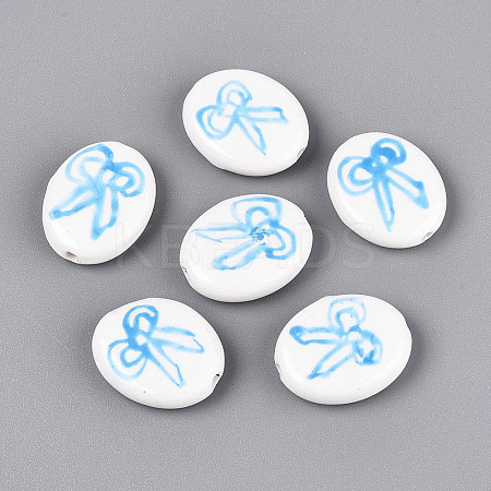 Handmade Porcelain Beads PORC-T134-05-1