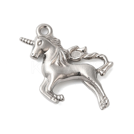 Non-Tarnish 304 Stainless Steel Pendants STAS-N103-12P-1