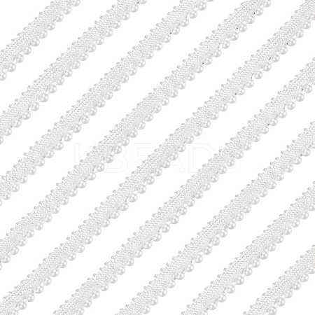 Polyester Fringe Ribbon OCOR-WH0078-13-1