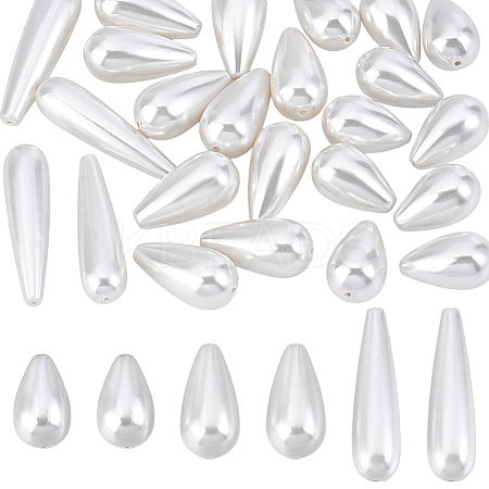 Electroplate Shell Pearl Beads Strands BSHE-PH0001-52-1