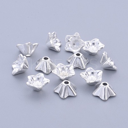 Tibetan Style Alloy Bead Caps LS-X-K08T9021-1