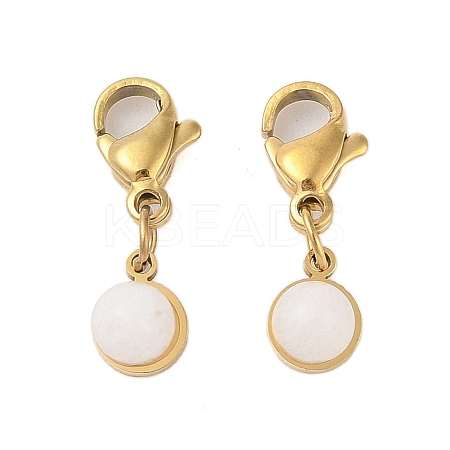 Ion Plating(IP) 316 Surgical Stainless Steel Pendant Decorations STAS-A097-04G-05-1