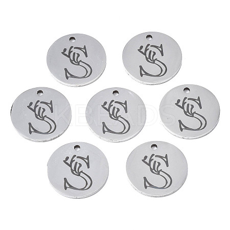 Non-Tarnish 304 Stainless Steel Charms LS-STAS-T059-26P-S-1