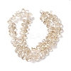 Pearl Luster Plated Electroplate Beads Strands EGLA-H104-07A-PL02-2