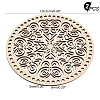 Wooden Basket Bottoms AJEW-WH0129-07A-2