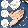 16Pcs 4 Styles 201 Stainless Steel Links STAS-YW0003-51-5