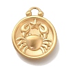 PVD Vacuum Plating 304 Stainless Steel Pendants STAS-S148-30G-04-1