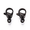 304 Stainless Steel Lobster Claw Clasps STAS-T065-11mm-34B-1
