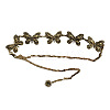 Tibetan Style Alloy Butterfly Link Chain Waist Belly Chains for Women FS-WG99F1B-01-4