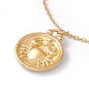 Ion Plating(IP) 304 Stainless Steel Pendant Necklace for Men Women STAS-H169-01L-2