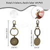 Alloy Pendant Keychian KEYC-GA00008-2