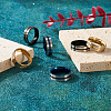 6Pcs 3 Style Stainless Steel Plain Band Rings RJEW-CF0001-01-6