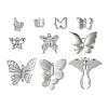 10Pcs 304 Stainless Steel Pendants STAS-P426-02P-1