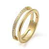 Ion Plating(IP) 304 Stainless Steel Rings RJEW-K268-04G-1