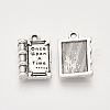 Tibetan Style Alloy Pendants for Teachers' Day TIBEP-S319-025AS-RS-1