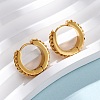 304 Stainless Steel Hoop Earrings EJEW-D331-16G-4