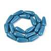 Opaque Glass Beads Strands GLAA-Q113-03A-C04-2