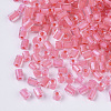 8/0 Two Cut Glass Seed Beads SEED-S033-09A-04-2
