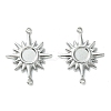 Non-Tarnish 304 Stainless Steel Cabochon Connector Settings LS-STAS-L269-066P-2