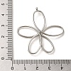 Non-Tarnish 304 Stainless Steel Pendants STAS-C085-02P-4