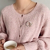 Alloy Rhinestone Brooch PW-WG78135-01-2