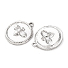 304 Stainless Steel Pendants STAS-P432-01C-P-2